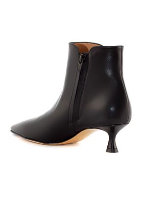 Black calf leather ankle boots MARA BINI | W231109NERO